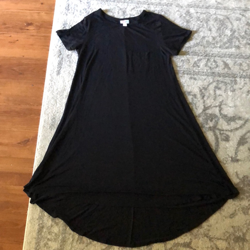 Lularoe Solid Black Carly Perfect!! - image 1